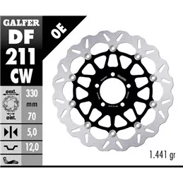 Galfer DF211CW Disco Freno Wave Flottante