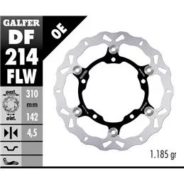 Galfer DF214FLW Brake Disc Wave Floating