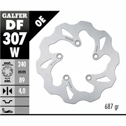 Galfer DF307W Disque De Frein Wave Fixe