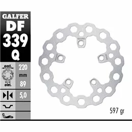 Galfer DF339Q Bremsscheibe Wave Fixiert
