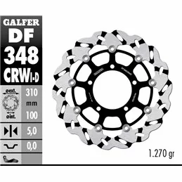 Galfer DF348CRWD Disco de Freno Wave Flotante