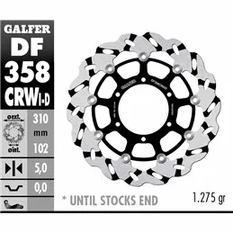 Galfer DF358CRWI Brake Disc Wave Floating