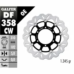 Galfer DF358CW Brake Disc Wave Floating