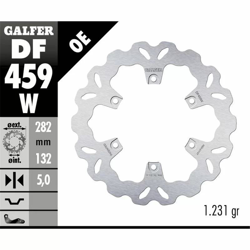 Galfer DF459W Disco Freno Wave Fisso