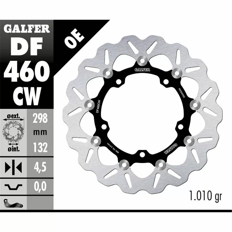 Galfer DF460CW Brake Disc Wave