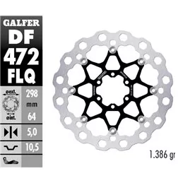 Galfer DF472FLQ Disco Freno Wave Flottante