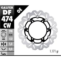 Galfer DF474CW Brake Disc Wave Floating