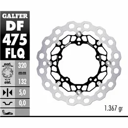 Galfer DF475FLQ Disco de Freno Wave Flotante