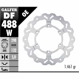 Galfer DF488W Brake Disco Wave Fixed