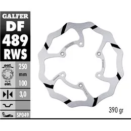 Galfer DF489RWS Brake Disco Wave Fixed
