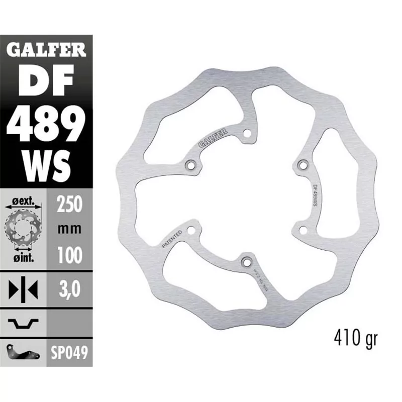Galfer DF489WS Disco De Frebo Wave Fijo Galfer DF489WS Disco De Frebo Wave Fijo
