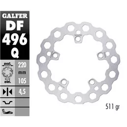 Galfer DF496Q Disco Freno Wave Fisso