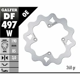 Galfer DF497W Disque De Frein Wave Fixe