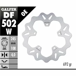 Galfer DF502W Bremsscheibe Wave Fixiert