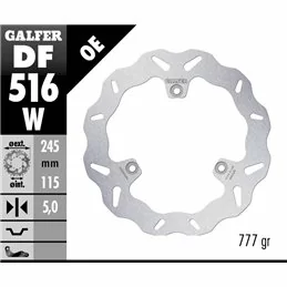 Galfer DF516W Brake Disco Wave Fixed