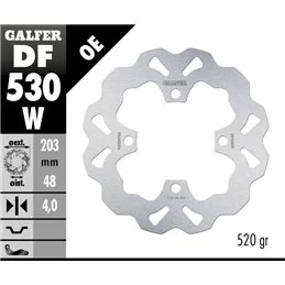 Galfer DF530W Disque De Frein Wave Fixe