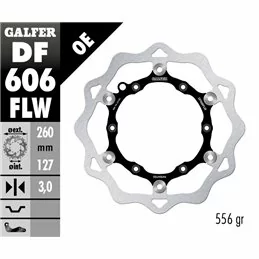 Galfer DF606FLW Brake Disc Wave Floating