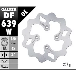 Galfer DF639W Disco De Frebo Wave Fijo