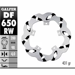 Galfer DF650RW Disque De Frein Wave Fixe