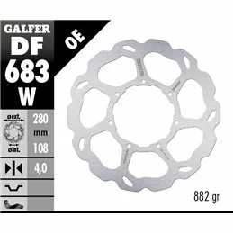 Galfer DF683W Disco De Frebo Wave Fijo