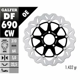 Galfer DF690CW Brake Disc Wave Floating