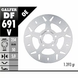 Galfer DF691V Disque De Frein Wave Fixe