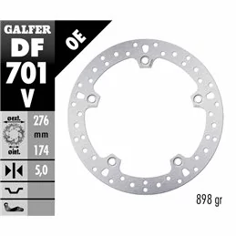 Galfer DF701V Disco Freno Wave Fisso