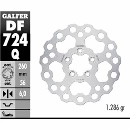Galfer DF724Q Brake Disco Wave Fixed