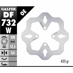Galfer DF732W Disco Freno Wave Fisso