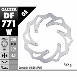 Galfer DF771W Brake Disco Wave Fixed