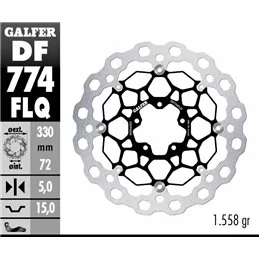 Galfer DF774FLQ Brake Disc Wave Floating