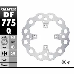 Galfer DF775Q Disque De Frein Wave Fixe