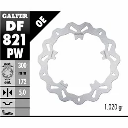 Galfer DF821PW Brake Disc Wave Track
