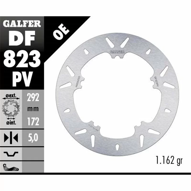 Galfer DF823PV Brake Disc Wave Track