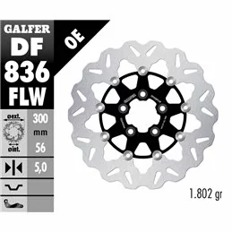 Galfer DF836FLW Brake Disc Wave Floating