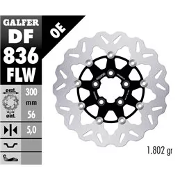 Galfer DF836FLW Bremsscheibe Wave Schwimmend