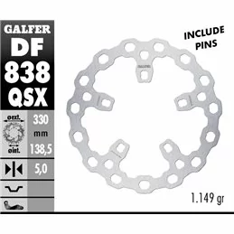 Galfer DF838QSX Brake Disco Wave Fixed