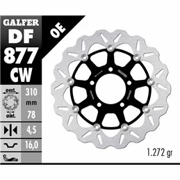 Galfer DF877CW Disco Freno Wave Flottante
