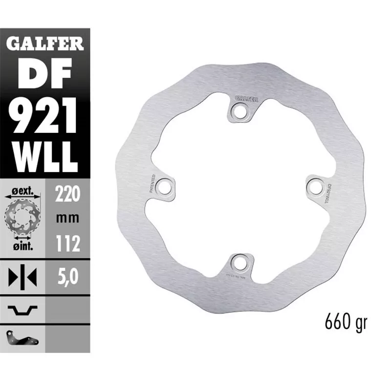 Galfer DF921WLL Disco Freno Wave Fisso Galfer DF921WLL Disco Freno Wave Fisso