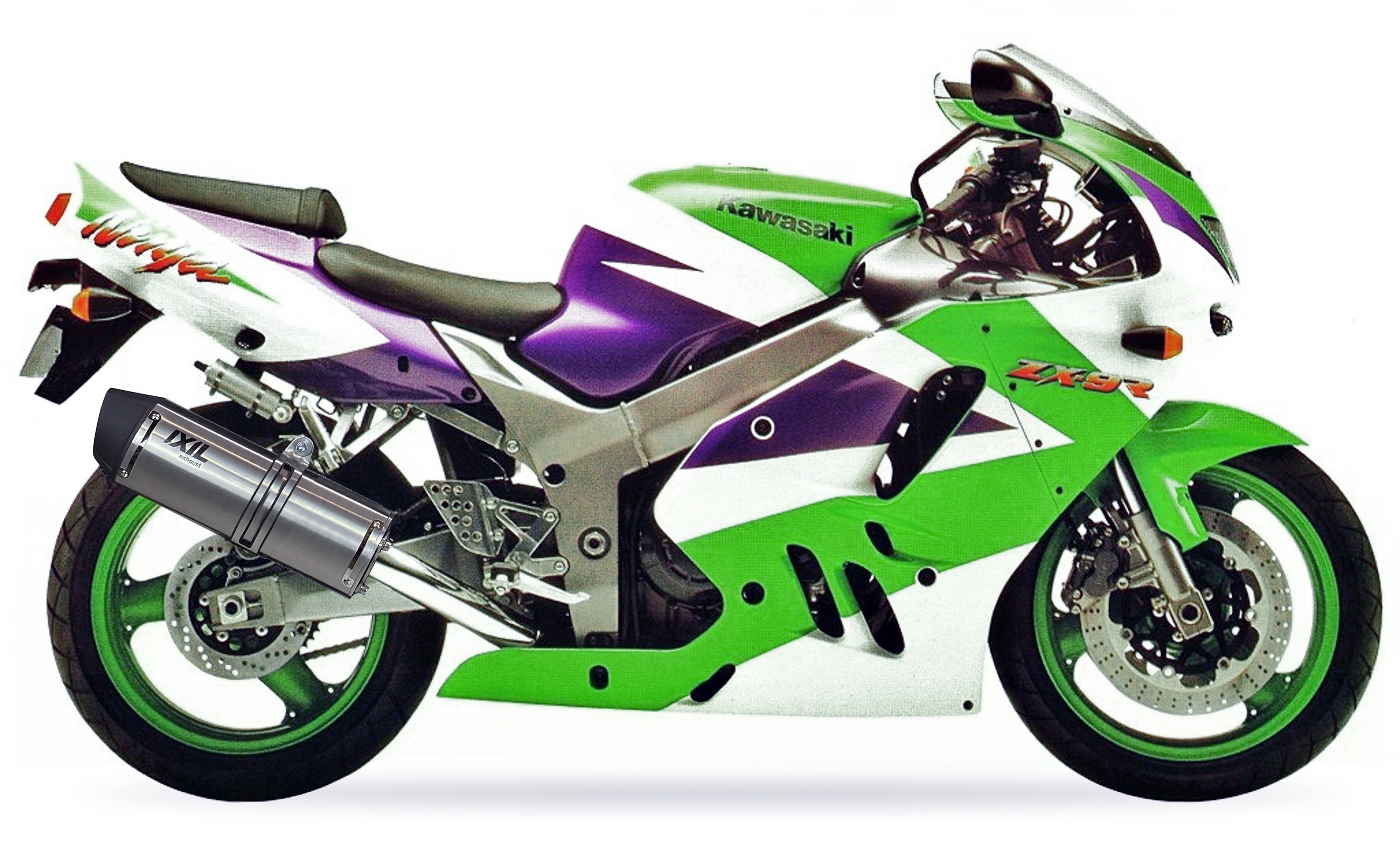 Escape IXIL KAWASAKI ZX-9 R NINJA 94-97 (ZX900B)