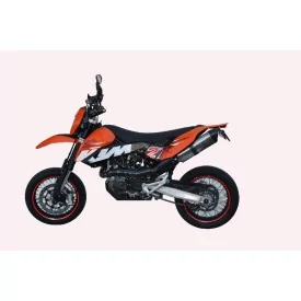 Exan KTM 690 SMC Ovale X-Black