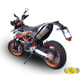 Exan Ktm 690 Smc Ovale X Black