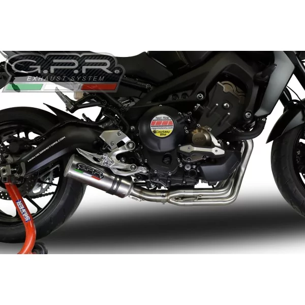 GPR Yamaha Tracer 9 2021/2023 e5 CO.Y.230.1.RACE.M3.INOX