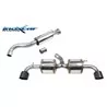 InoxCar Toyota Yaris GR 1.6 (280CV) 2024– CATBACK.TOYA.09.114CBLACK