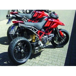 QD Exhaust Ex-Box Ducati Hypermotard 796 1100