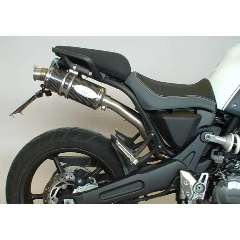 2X(Modifizierte Auspuff Halterung für Motorrad Pedal für MT-03 YZF