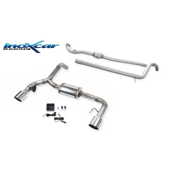 Echappement Inoxcar ABARTH 695 VALV.695.03