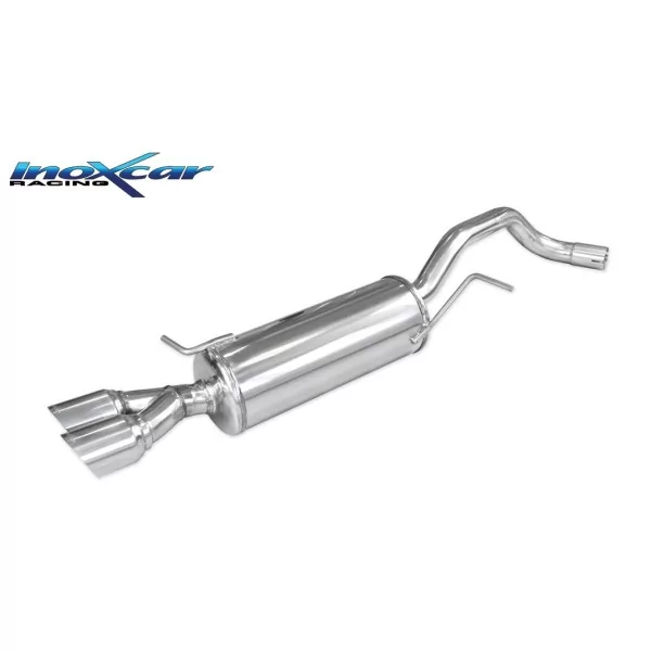 Sportauspuff Inoxcar AUDI A1 (Type 8X) AUA1.16.RA
