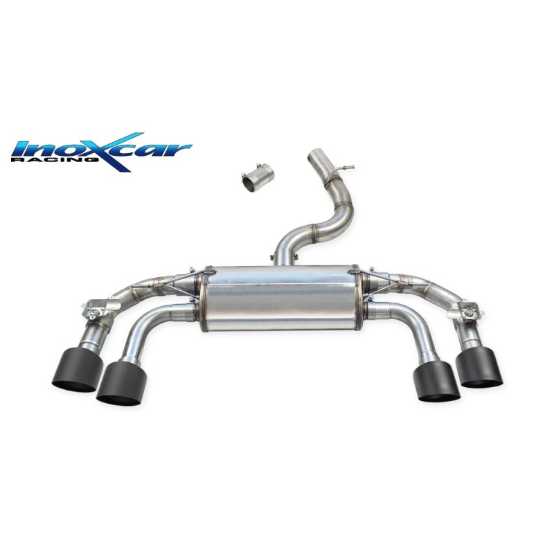 Exhaust Inoxcar AUDI A3 (Type 8Y - GY) SPORTBACK VALV.S3.06.10CBLACK Exhaust Inoxcar AUDI A3 (Type 8Y - GY) SPORTBACK VALV.S3.06.10CBLACK