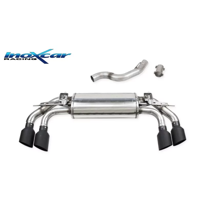 Escape Inoxcar AUDI Q2 VALV.SQ2.10CBLACK Escape Inoxcar AUDI Q2 VALV.SQ2.10CBLACK
